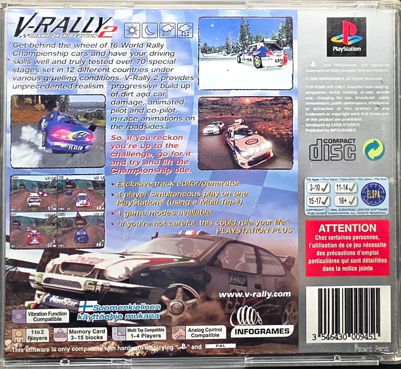 V-Rally 2: Championship Edition, photo 2