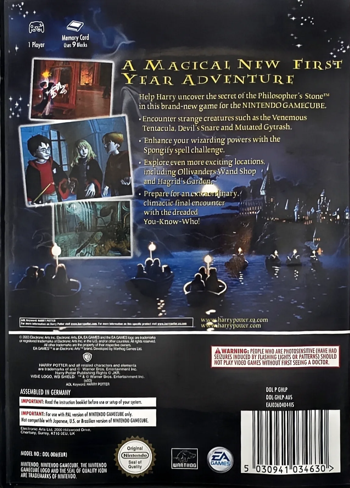 Harry Potter and the Philosopher's Stone, photo 2