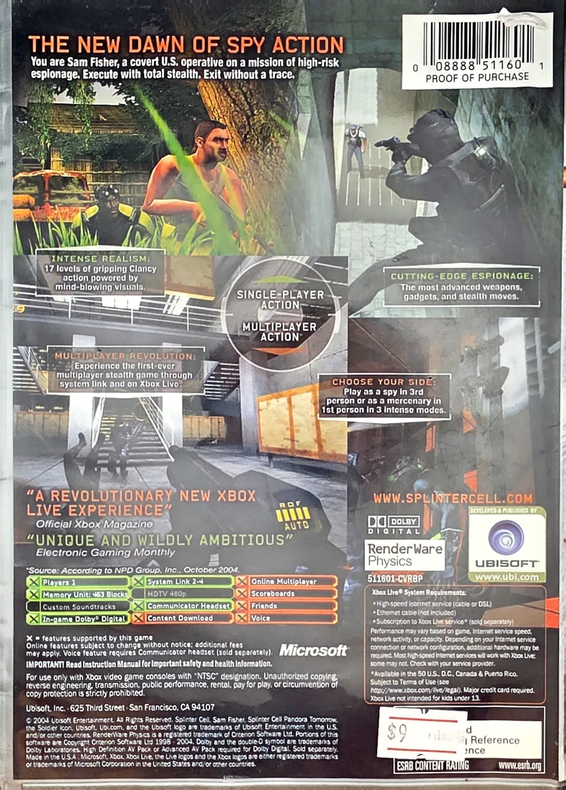 Tom Clancy's Splinter Cell: Pandora Tomorrow, photo 2