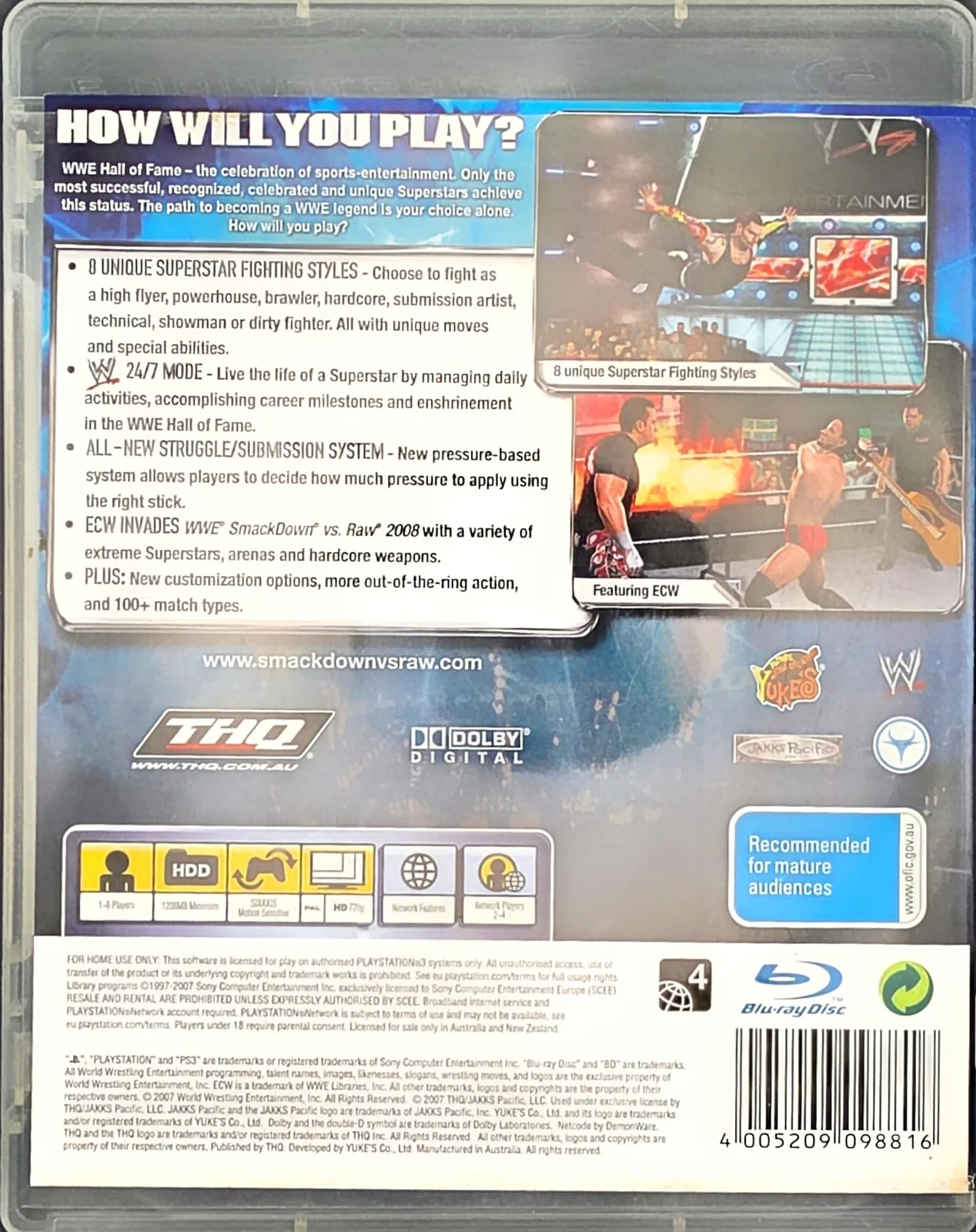 WWE SmackDown vs. Raw 2008, photo 2
